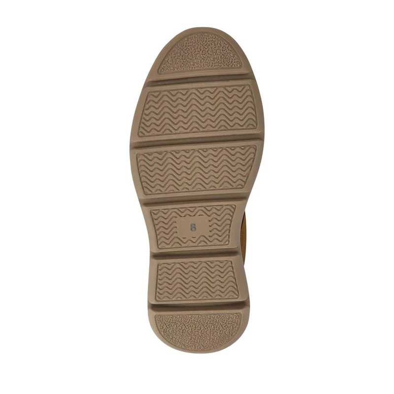 Easy Step In Casual Leather Lace Up Shoes - RISI41001 / 326 953 - Tan
