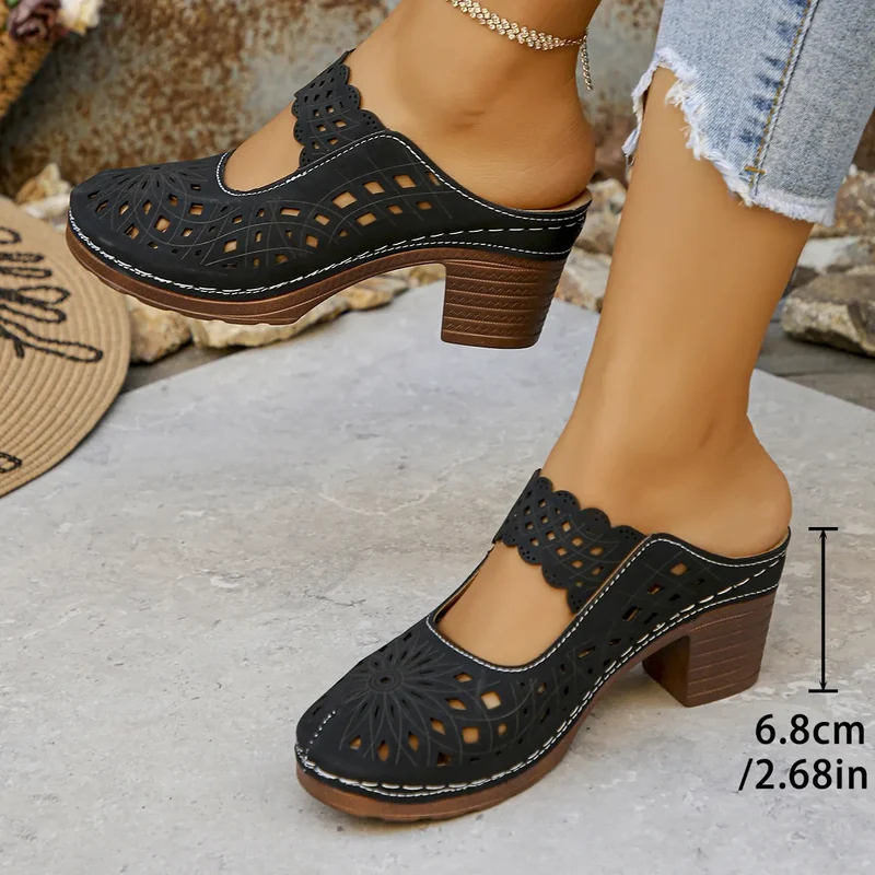 Lunavelle | Atmungsaktive Komfortsandalen mit femininem Look