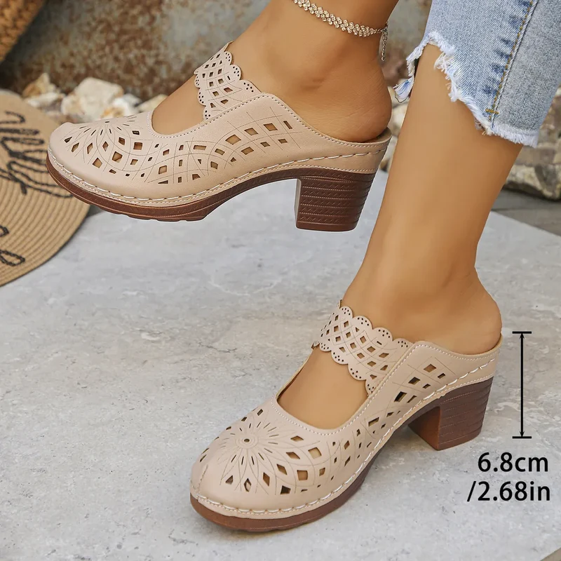Lunavelle | Atmungsaktive Komfortsandalen mit femininem Look