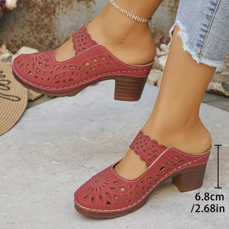 Lunavelle | Atmungsaktive Komfortsandalen mit femininem Look