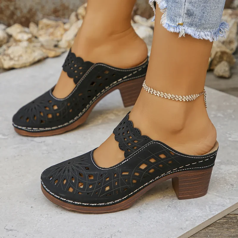 Lunavelle | Atmungsaktive Komfortsandalen mit femininem Look