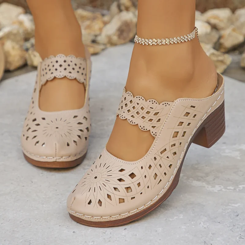 Lunavelle | Atmungsaktive Komfortsandalen mit femininem Look