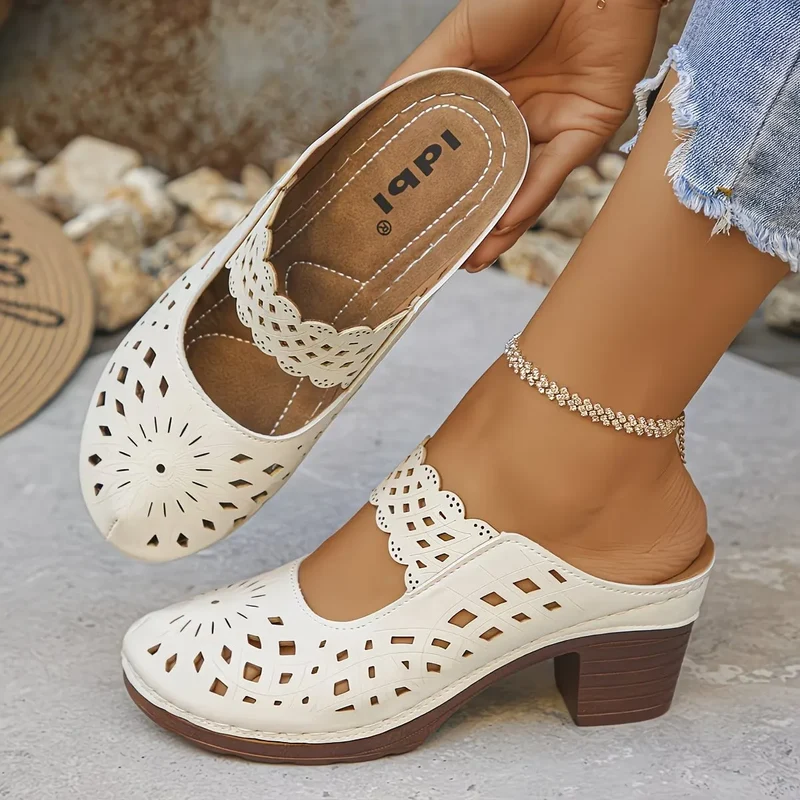 Lunavelle | Atmungsaktive Komfortsandalen mit femininem Look