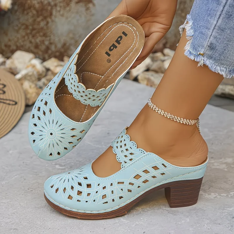 Lunavelle | Atmungsaktive Komfortsandalen mit femininem Look
