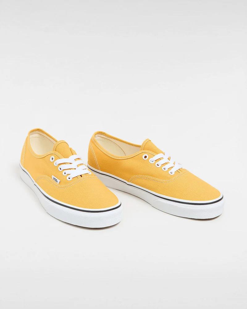 VANS Authentische Unisex-Sneaker von Color Theory – Golden Glow