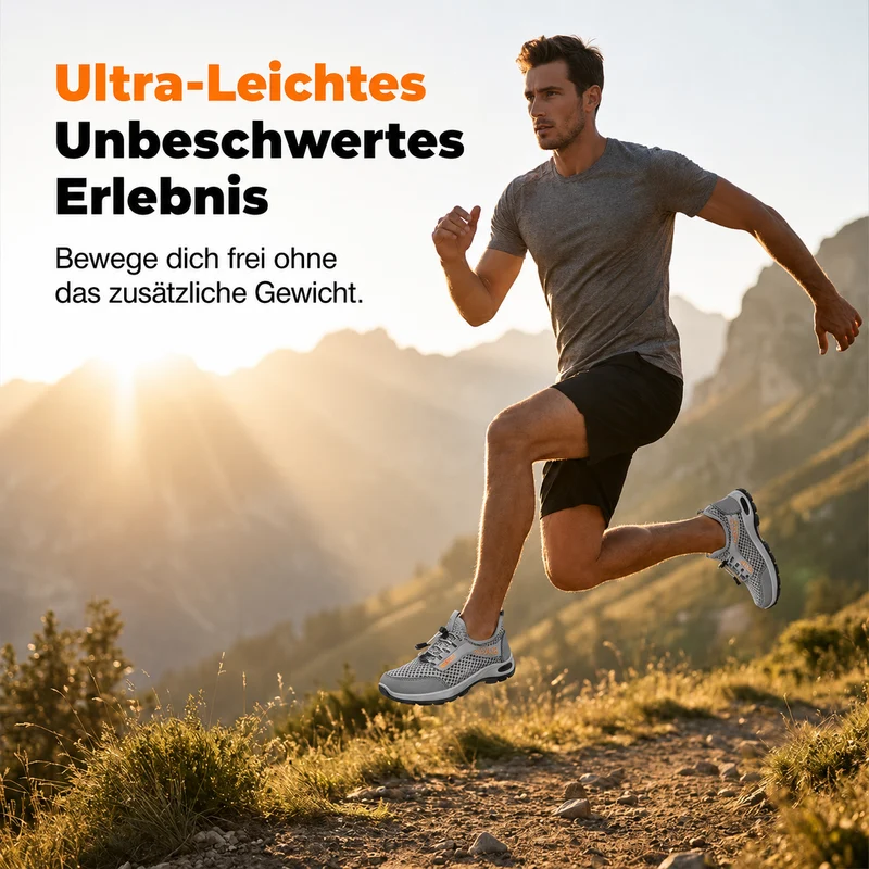Allan | Atmungsaktive Herren-Sneaker mit griffiger Sohle