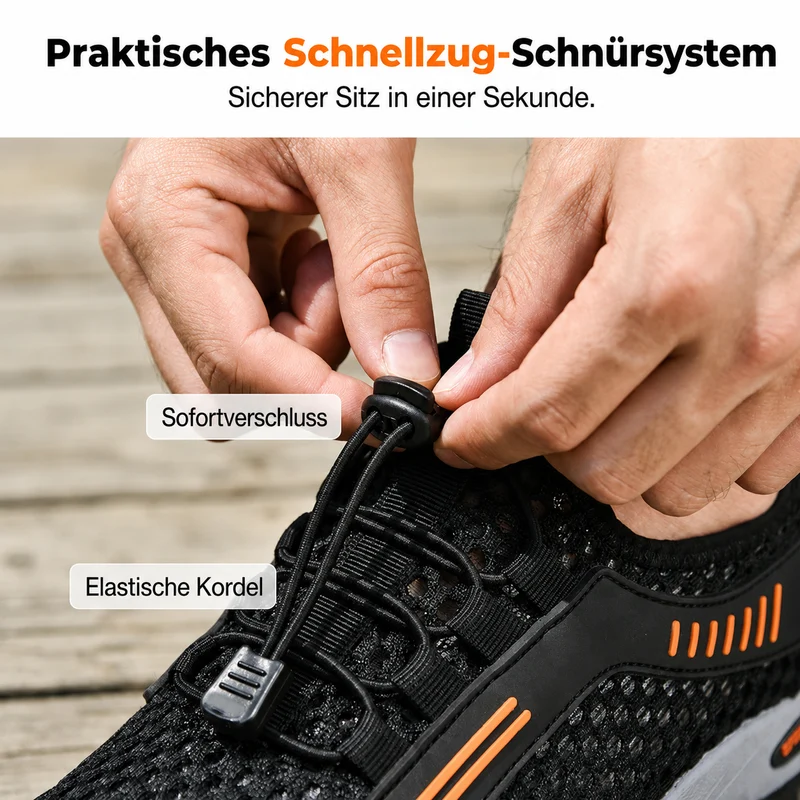 Allan | Atmungsaktive Herren-Sneaker mit griffiger Sohle