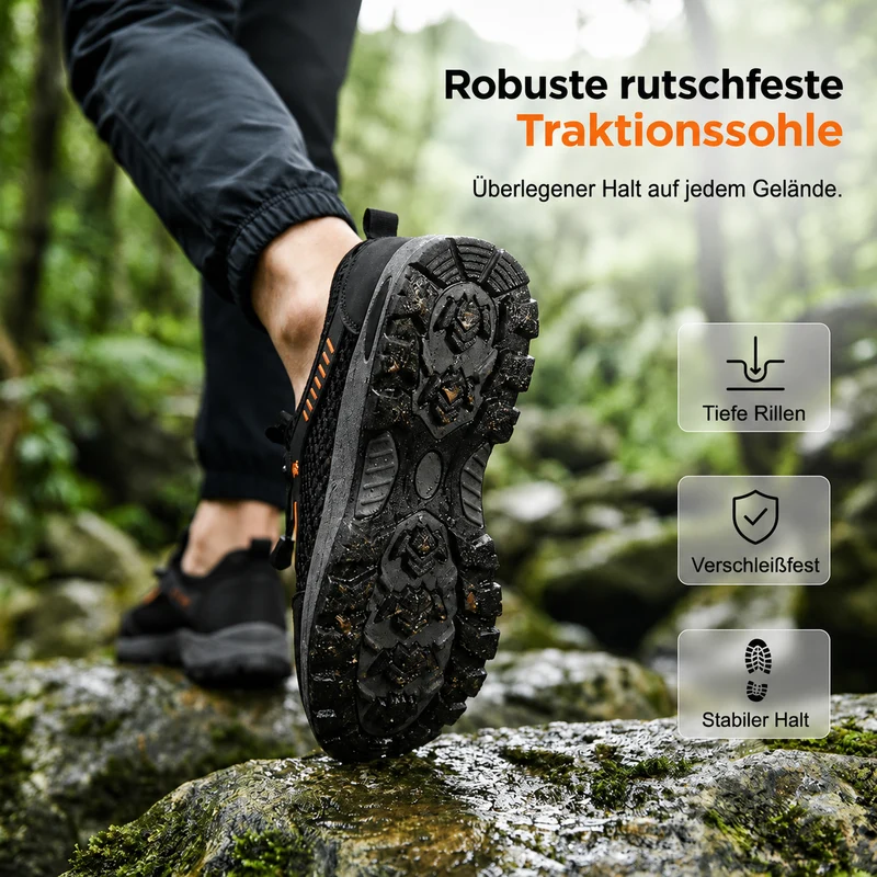 Allan | Atmungsaktive Herren-Sneaker mit griffiger Sohle