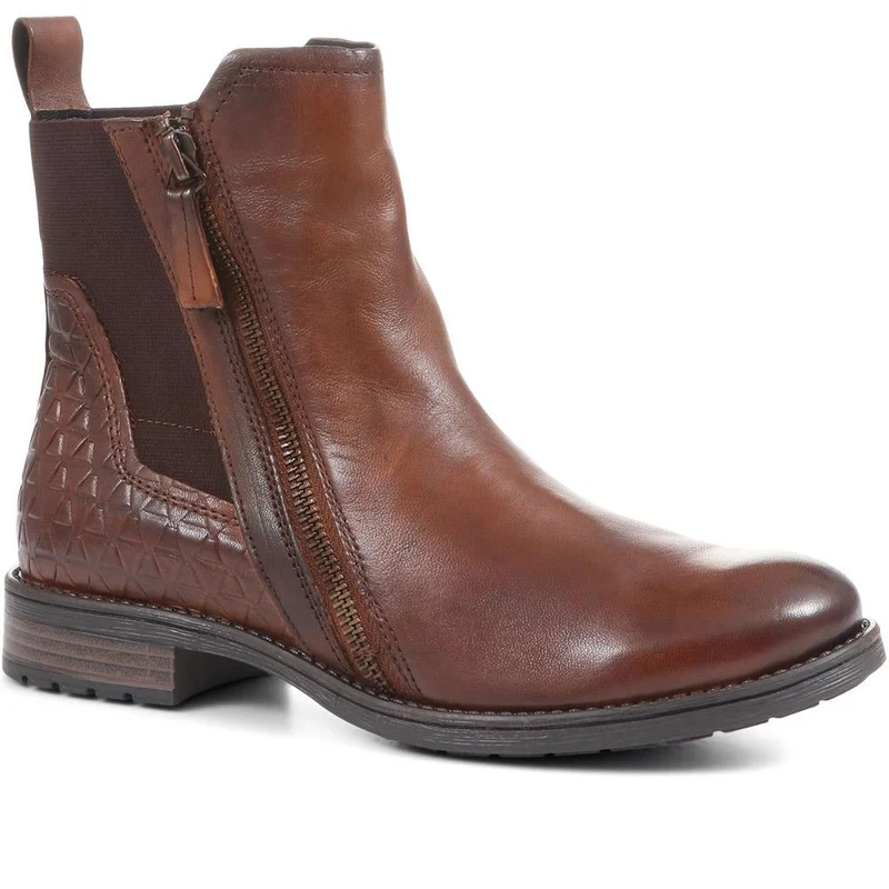 Ronja Leather Chelsea Boots - BUG36515 / 322 889