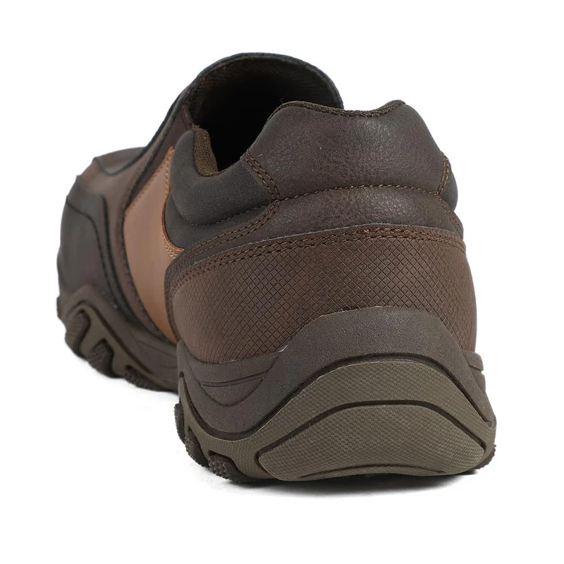 Wide Fit Cushioned Slip On Shoes - VSHI43005 / 329 038 - Brown