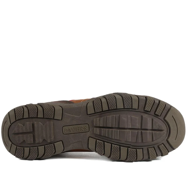 Wide Fit Cushioned Slip On Shoes - VSHI43005 / 329 038 - Brown