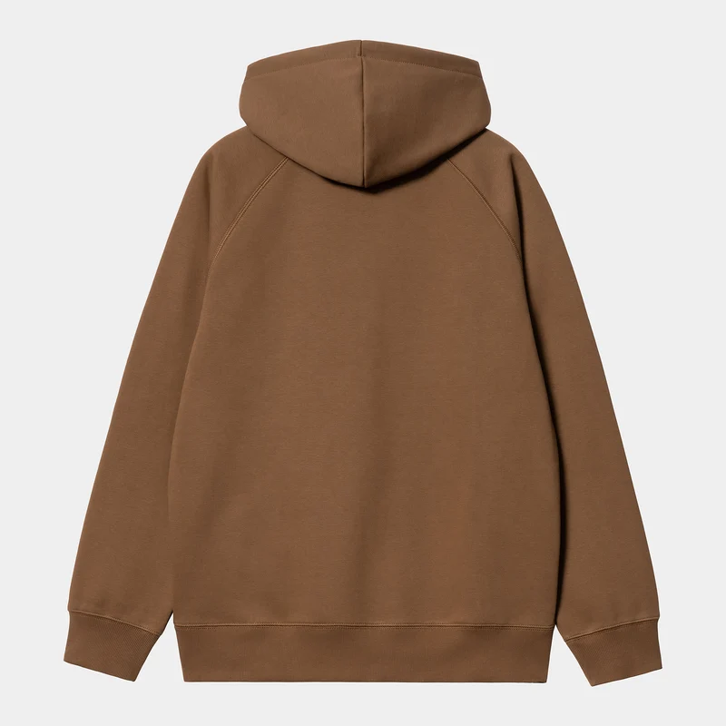 Carhartt WIP Herren Chase Sweat Hoodie – Tamarind