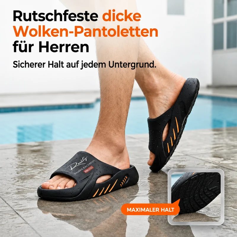 Roliano | Komfort-Sandalen mit stoßdämpfender Sohle
