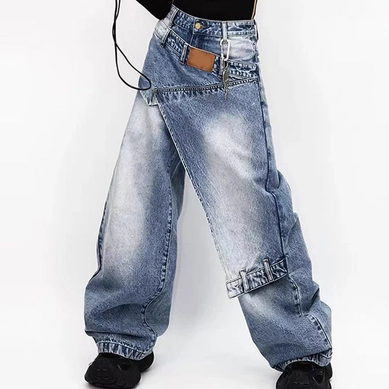 Talmira | Modische Jeans mit asymmetrischem Design