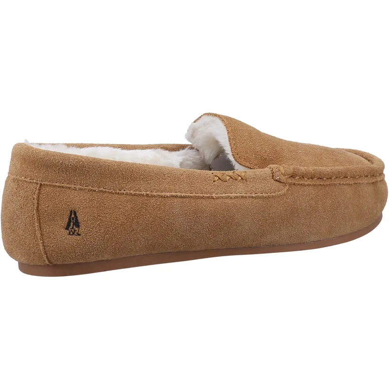Hush Puppies Damen Annie Mocassin Slipper – Hellbraun