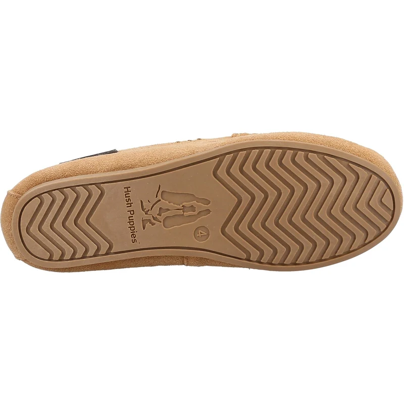 Hush Puppies Damen Annie Mocassin Slipper – Hellbraun