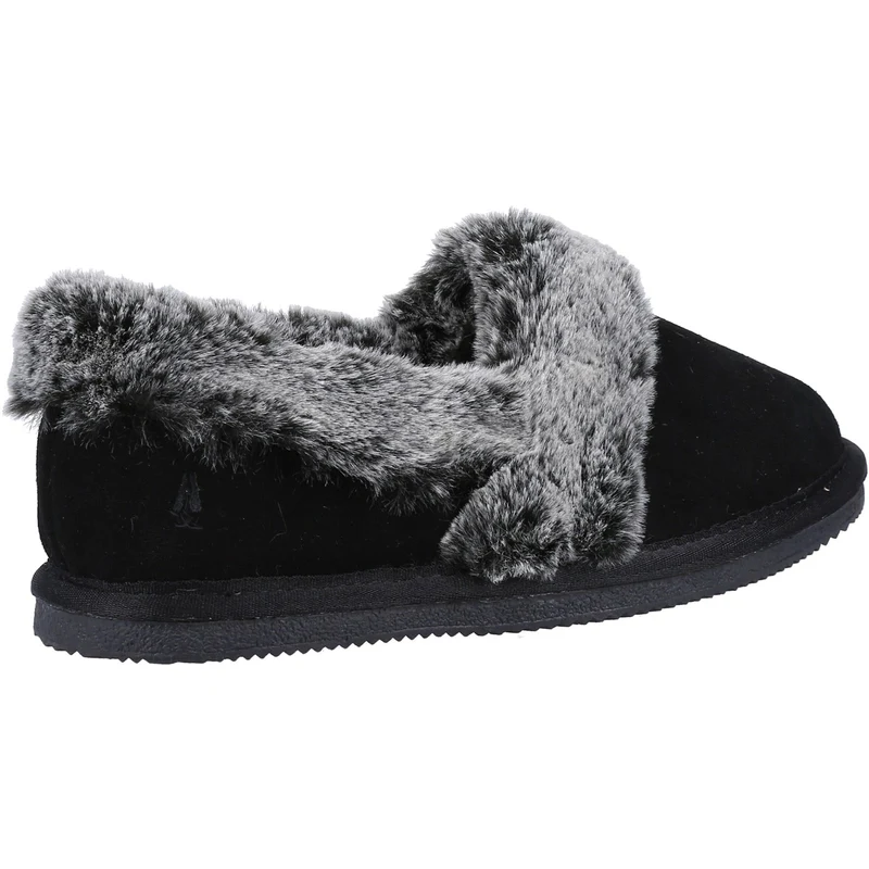 Hush Puppies Damen-Hausschuhe Ariel | Schwarz