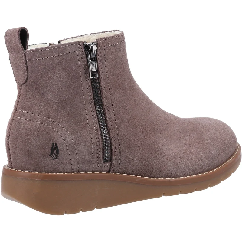 Hush Puppies Damenstiefelette Libby aus Wildleder - Taupe
