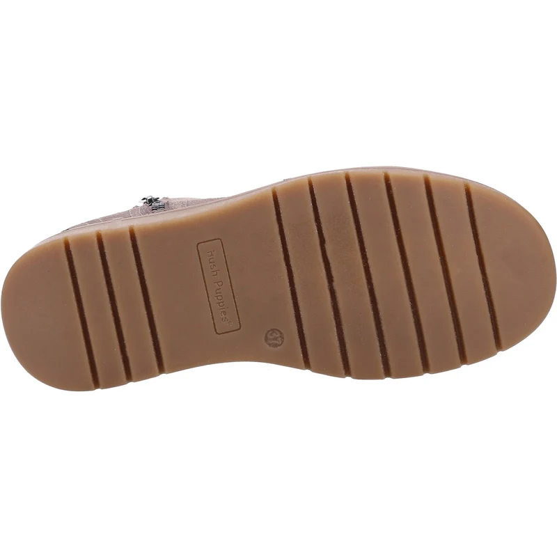 Hush Puppies Damenstiefelette Libby aus Wildleder - Taupe