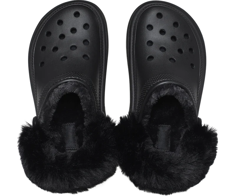 Crocs Unisex Classic Stomp Lined Clog - Schwarz