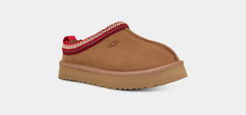 UGG Tazz-Hausschuhe für Kinder – Kastanie