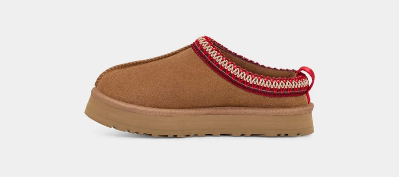 UGG Tazz-Hausschuhe für Kinder – Kastanie