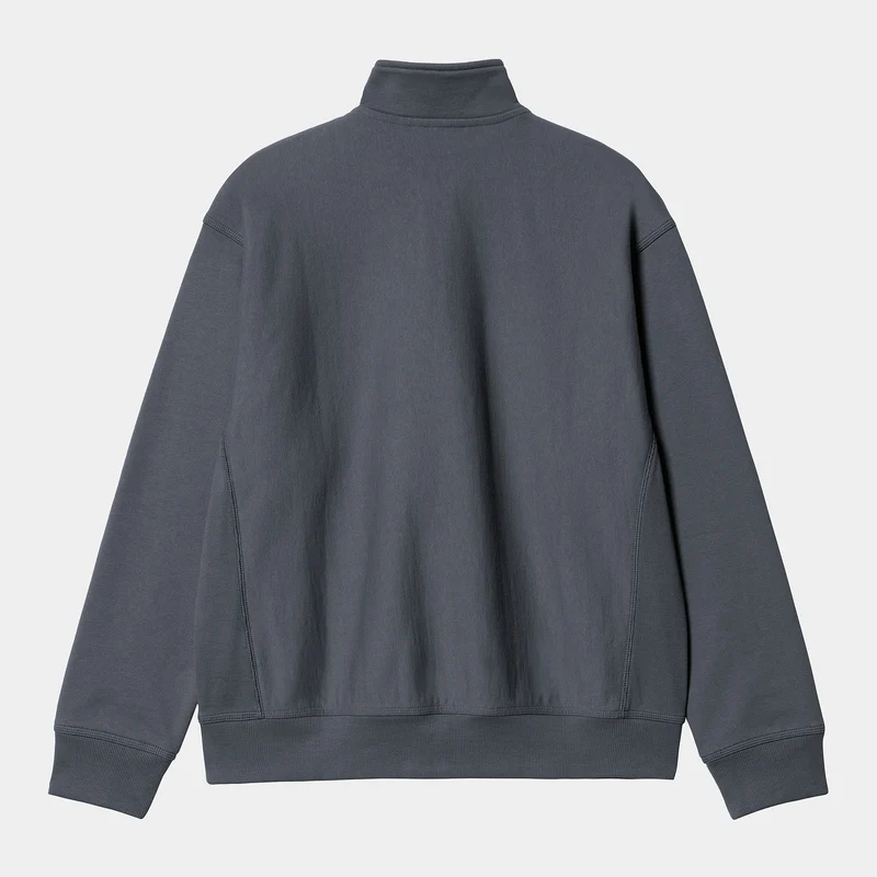 Carhartt WIP Herren Halb-Zip-Reißverschluss American Script Sweatshirt - Zeus