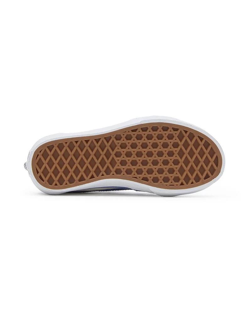 VANS Sk8-Low-Turnschuhe für Kinder – Blau / Marshmallow