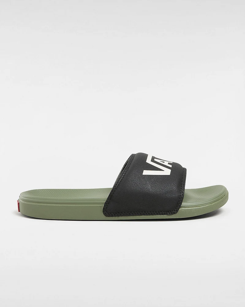 VANS Unisex La Costa Slide – Schwarz / Olivine