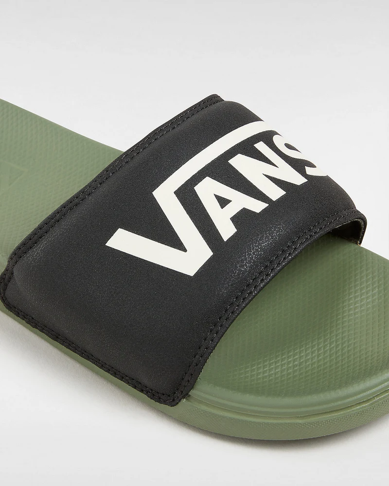 VANS Unisex La Costa Slide – Schwarz / Olivine