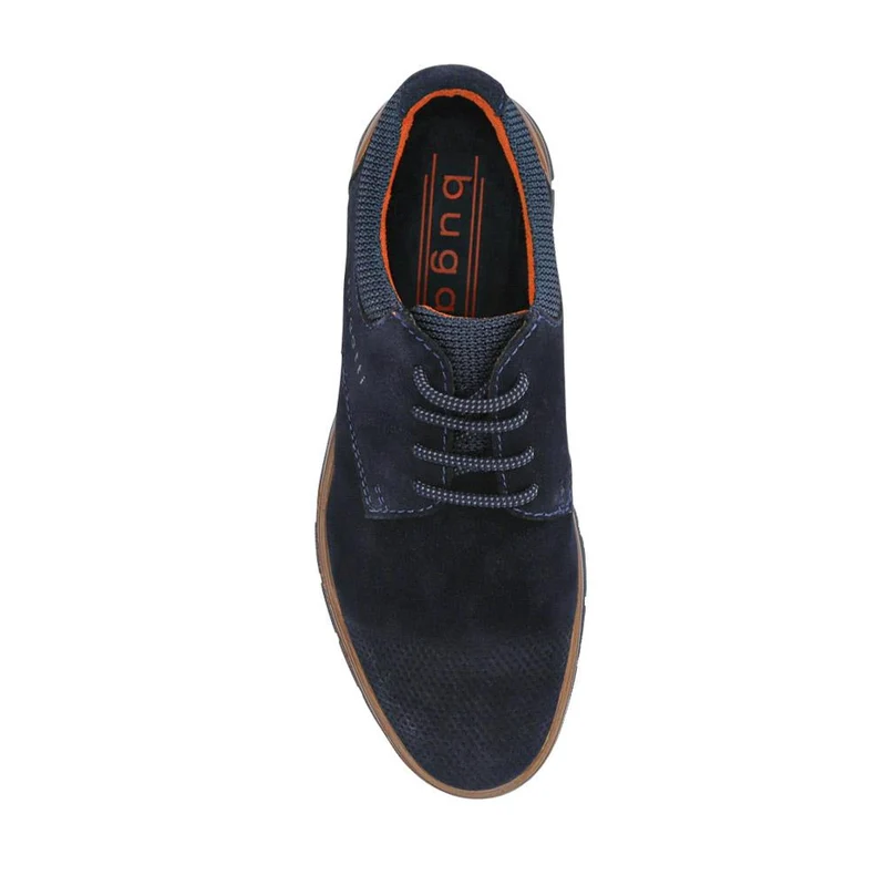 Smart Leather Gripped Shoes - BUG41506 / 326 685 - Navy