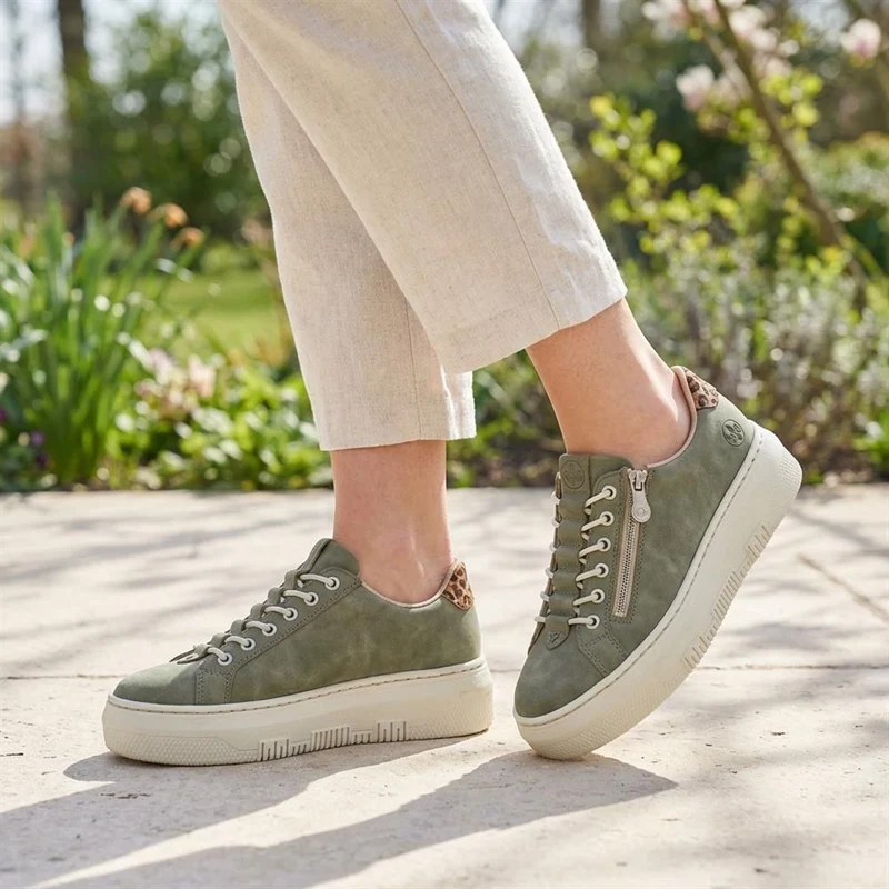 Chunky Dual-Fastening Trainers - RKR41512 / 326 828 - Green