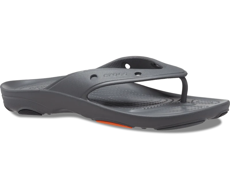 Crocs Unisex-All-Terrain-Flip-Flop – Schiefergrau
