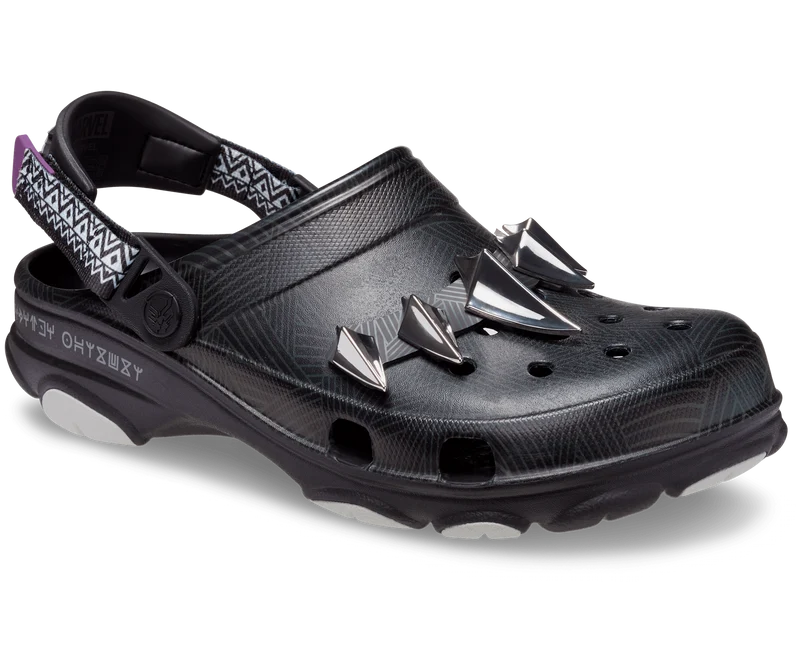 Crocs Unisex Black Panther All Terrain Clog – Schwarz