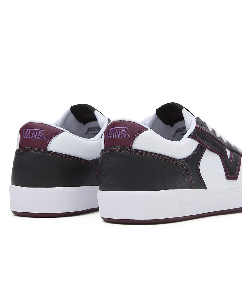 VANS Unisex-Lowland-ComfyCush-Trainer – Schwarzkirsche