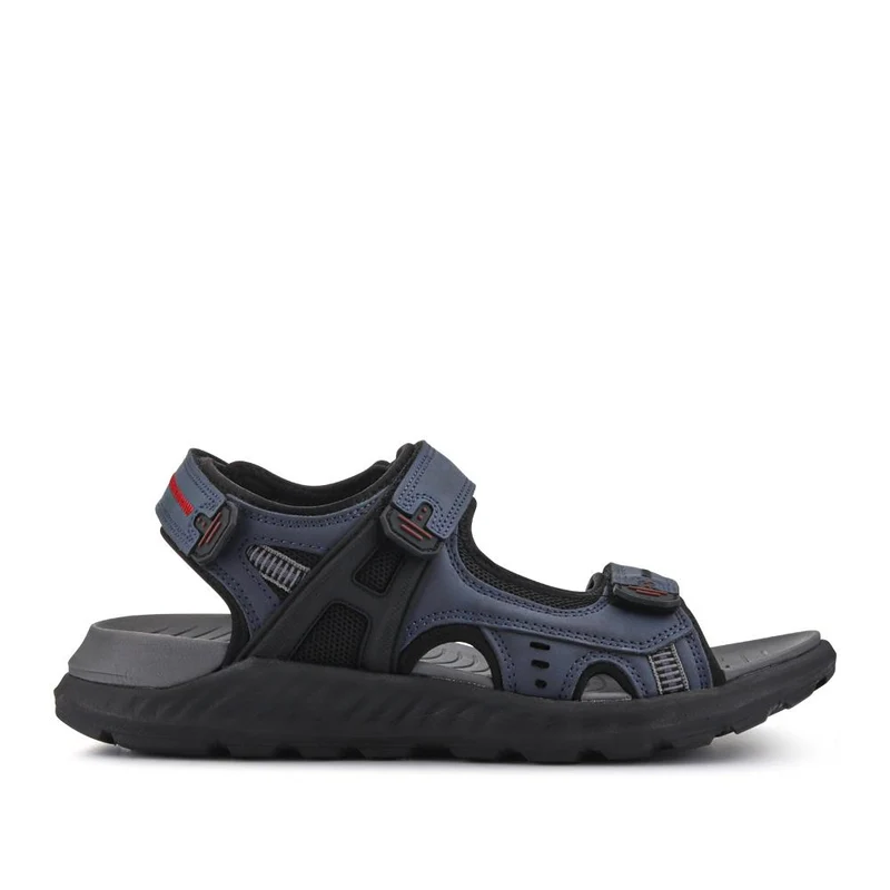 Triple Touch-Fastening-Strapped Sandals - XIAM41006 / 326 975 - Navy