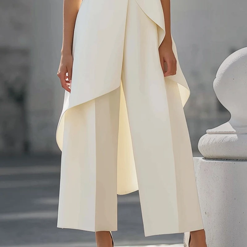 Jelyra | Modernes langes Kleid mit asymmetrischem Design