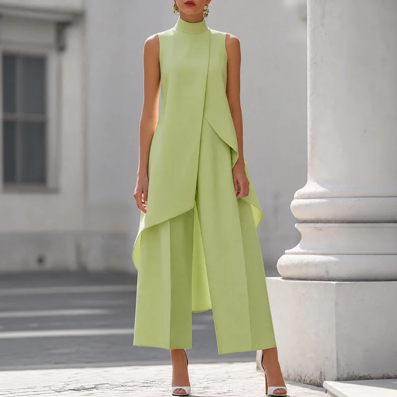Jelyra | Modernes langes Kleid mit asymmetrischem Design