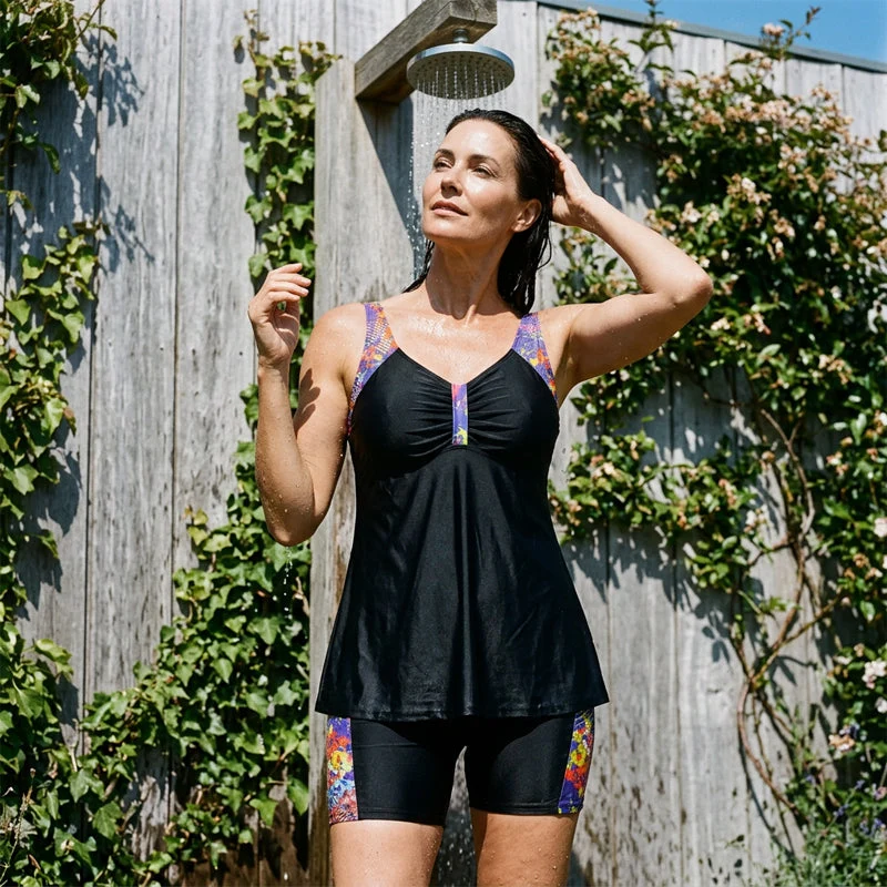 Xeralia | Bauchformender Tankini mit bequemen Shorts