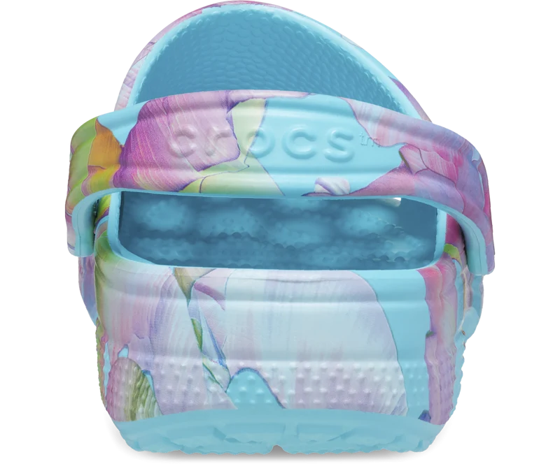 Crocs Klassischer Unisex-Clog mit Palmenmuster - Neptune