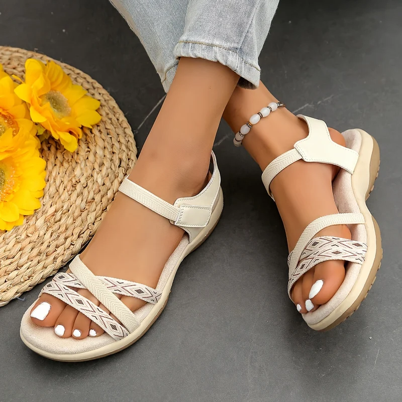 Glyca | Orthopädische Komfortsandalen mit sicherem Halt