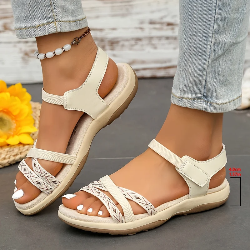 Glyca | Orthopädische Komfortsandalen mit sicherem Halt