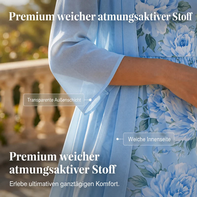 Baselma | Romantisches Zweiteiler-Kleidset für den Urlaub
