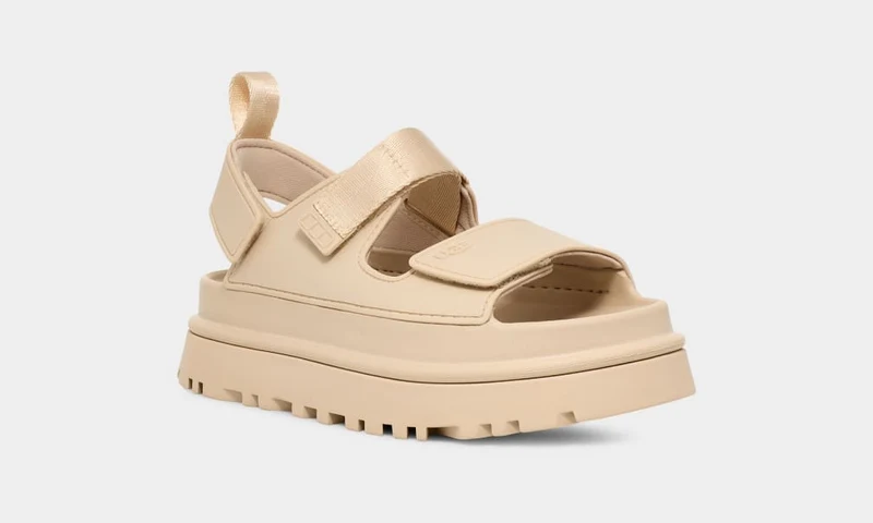 UGG Damen GoldenGlow Sandale – Meersalz