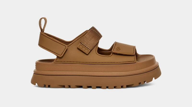 UGG GoldenGlow Damensandale | Bisonbraun