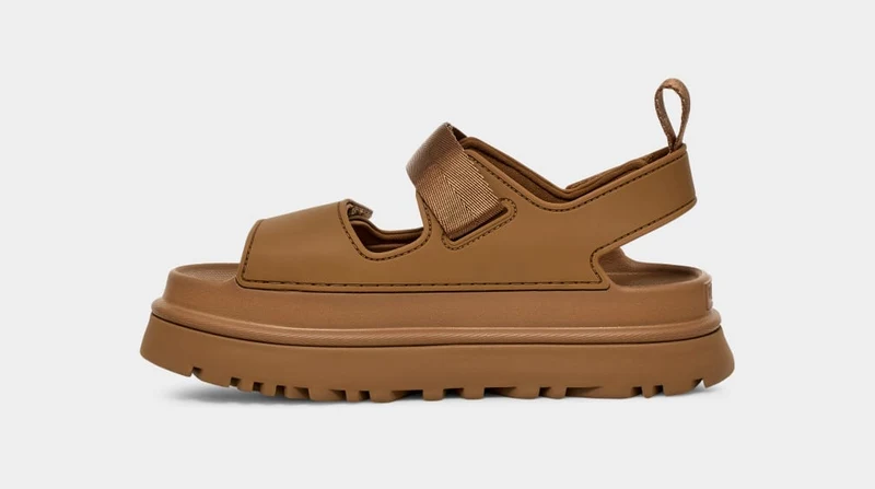 UGG GoldenGlow Damensandale | Bisonbraun