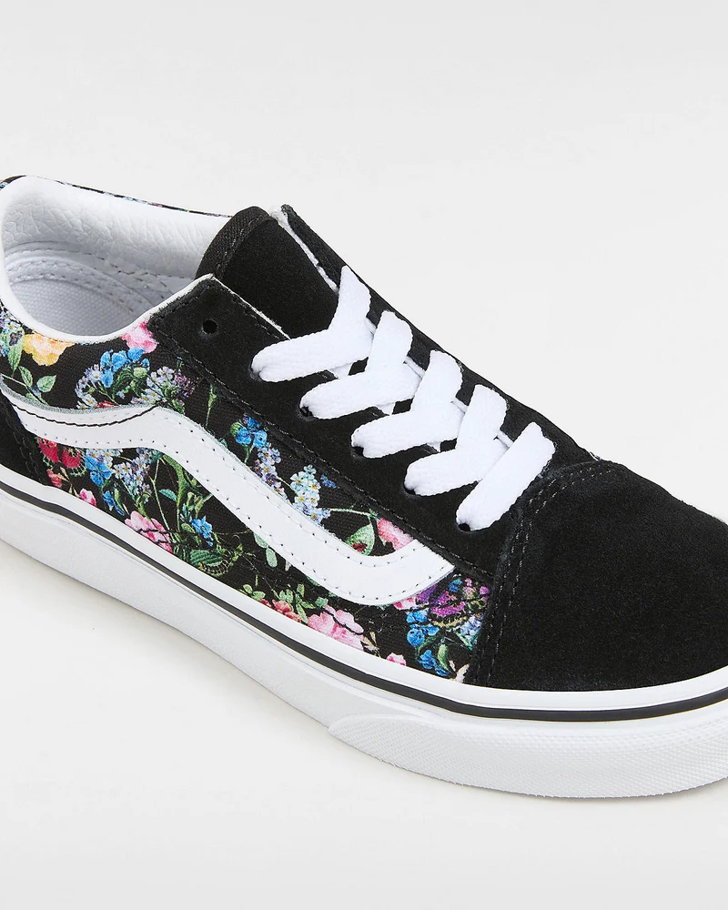 VANS Kinder Old Skool Wild Bouquet Trainer – Schwarz