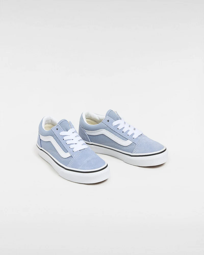 VANS Old Skool Color Theory-Sneaker für Kinder – Dusty Blue