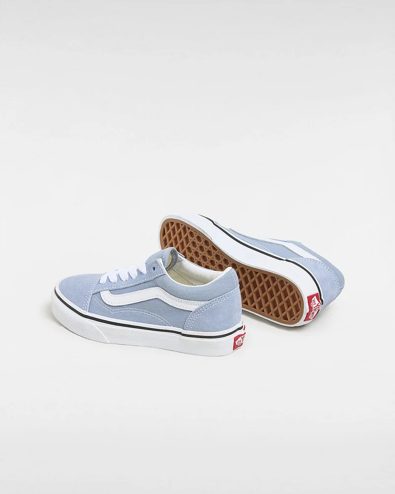 VANS Old Skool Color Theory-Sneaker für Kinder – Dusty Blue