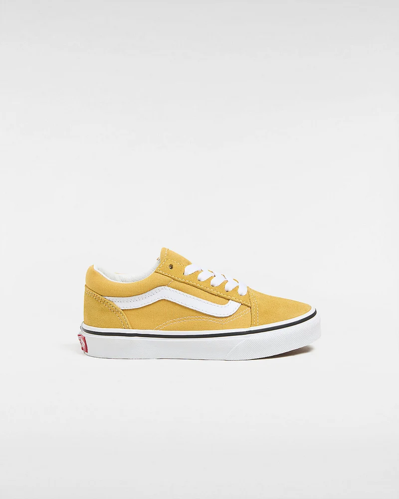 VANS Kinder-Old-Skool-Color-Theory-Trainer – Golden Glow